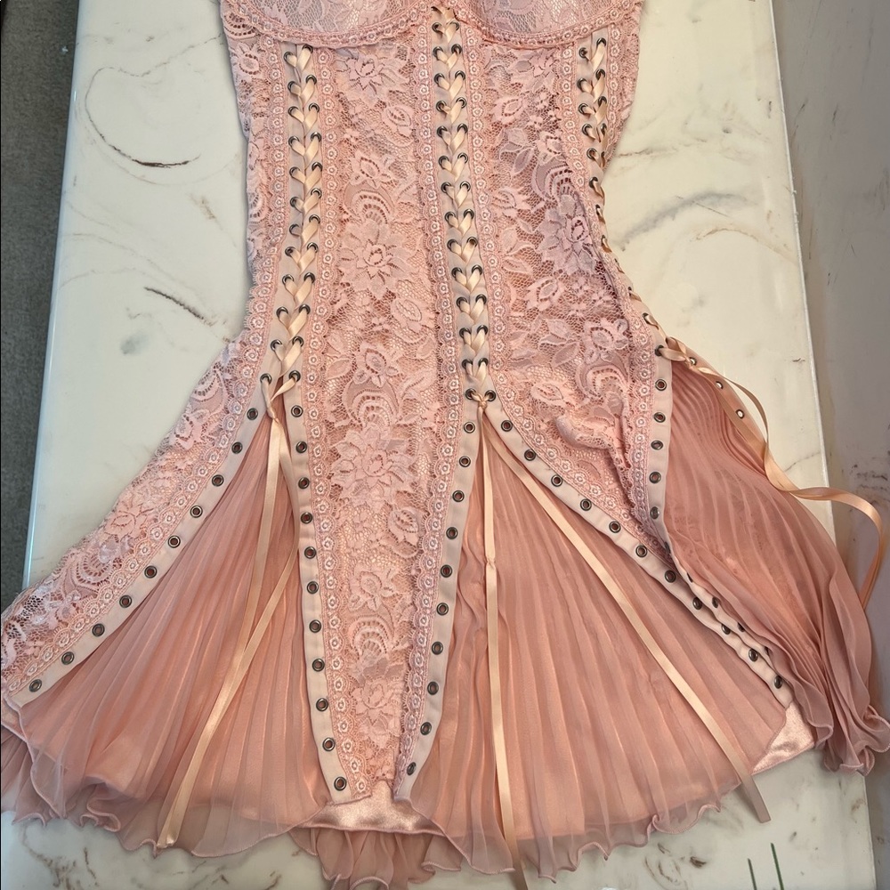 💘SOLD💘 SOLD💘London catwalk collection vintage dress corset style - Picture 8 of 10